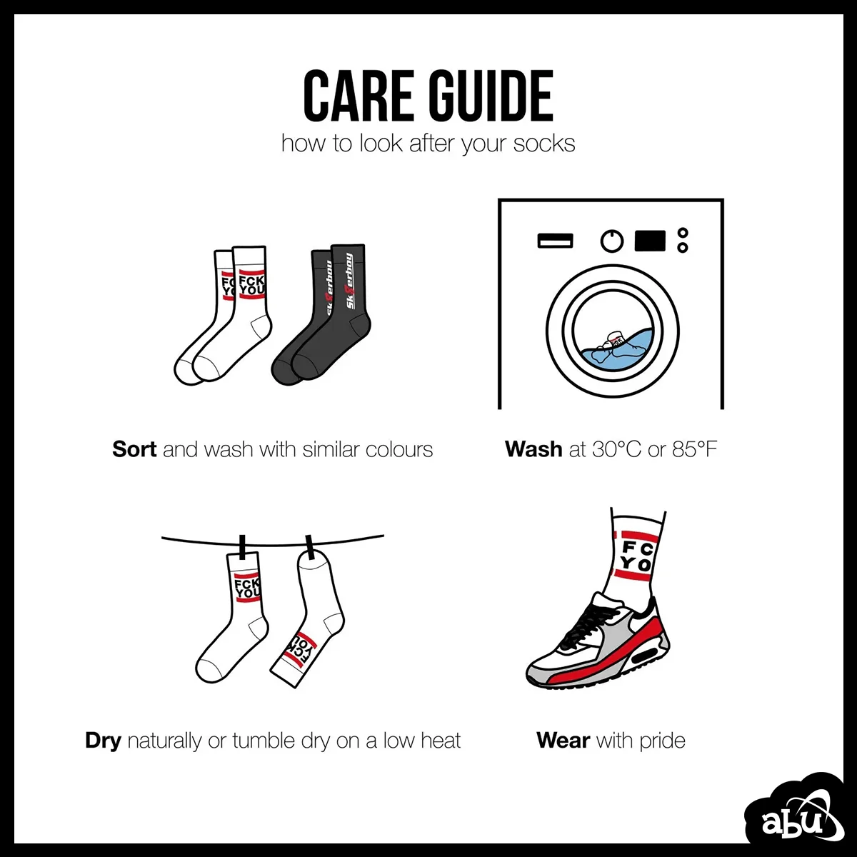 Sk8erboy® Padded Butt Socks - Image 11